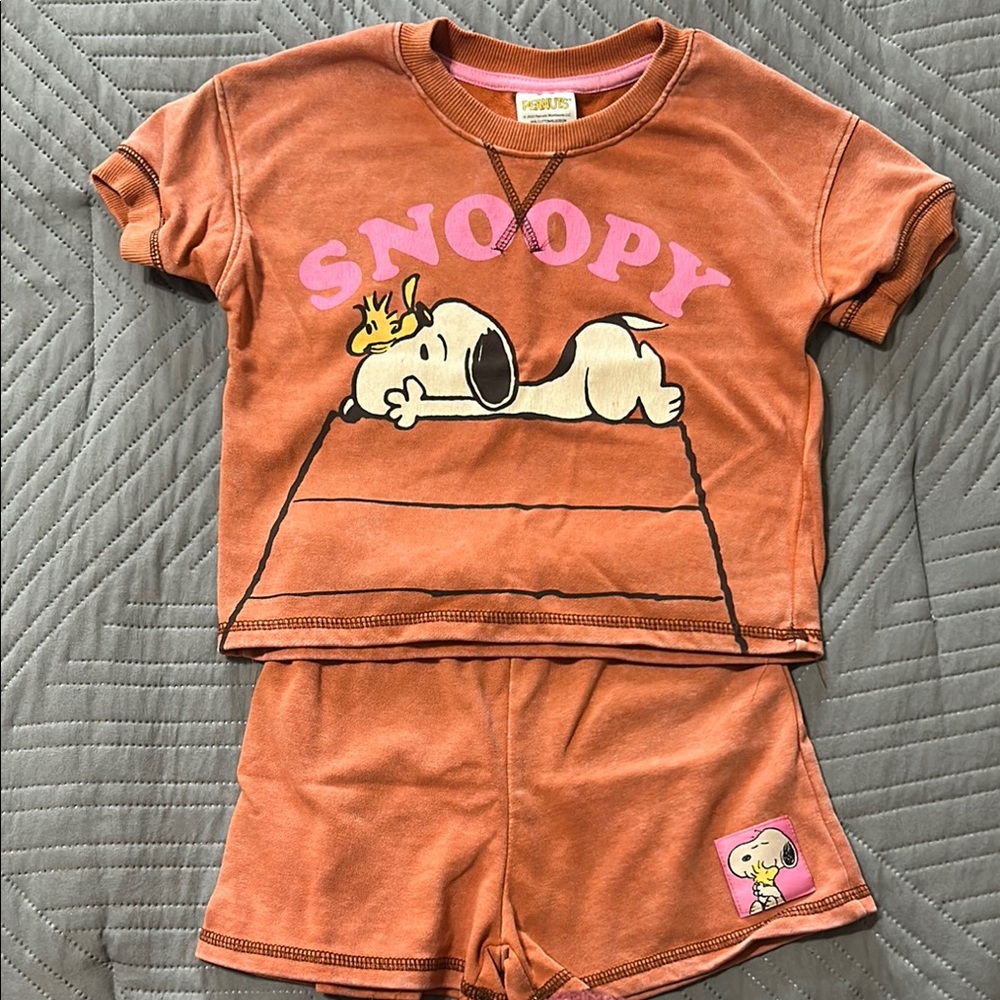 Kids Pajamas - Orange